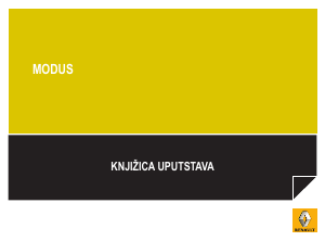 Priručnik Renault Modus (2012)