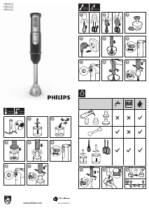 Manual Philips HR2636 Viva Collection Blender de mână