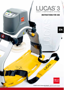 Handleiding Physio Control Lucas 3 Borstcompressor