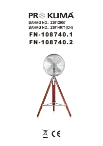 Kullanım kılavuzu Proklima FN-108740.1 Fan