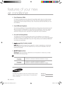 Manual Samsung AQ19DWAN Air Conditioner