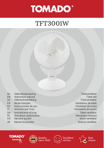 Handleiding Tomado TFT3001W Ventilator