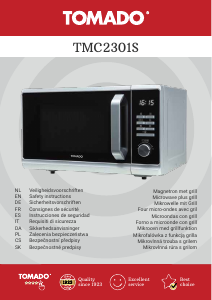 Manuale Tomado TMC2301S Microonde