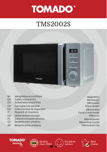 Instrukcja Tomado TMS2002S Kuchenka mikrofalowa