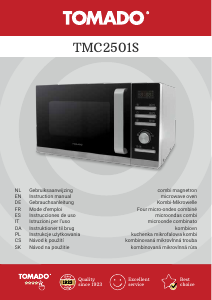 Manuál Tomado TMC2501S Mikrovlnná trouba