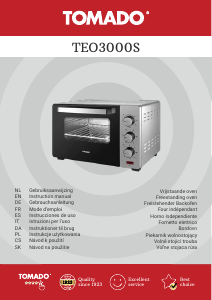 Manuale Tomado TEO3000S Forno