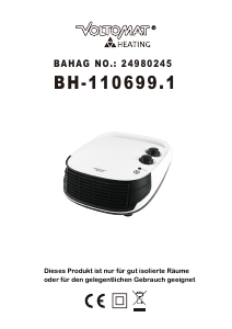 Manual Voltomat BH-110699.1 Heater