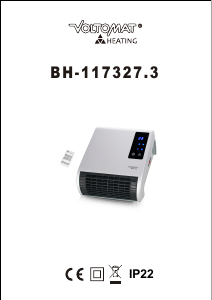 Használati útmutató Voltomat BH-117327.3 Hősugárzó