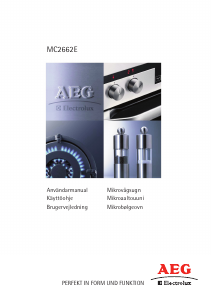 Bruksanvisning AEG-Electrolux MC2662E-W Mikrovågsugn