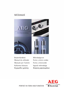 Manuale AEG-Electrolux MCD2662E-M Microonde
