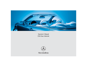 Handleiding Mercedes-Benz CLK 500 Cabriolet (2005)