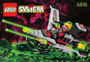 Manual de uso Lego set 6836 UFO Escáner de superficie