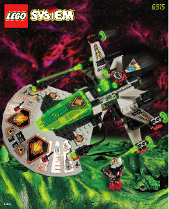 Handleiding Lego set 6915 UFO Warp wing fighter