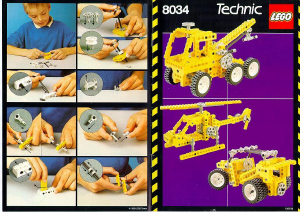 Bruksanvisning Lego set 8034 Technic Universal byggsats