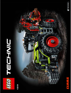 Mode d’emploi Lego set 42054 Technic Claas Xerion 5000 Trac VC