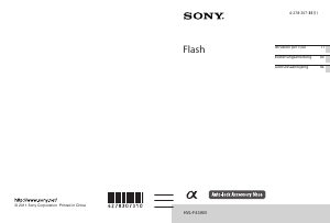 Handleiding Sony HVL-F43AM Flitser