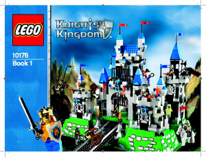 Manual Lego set 10176 Knights Kingdom Kings castle