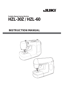 Manual Juki HZL-60 Sewing Machine