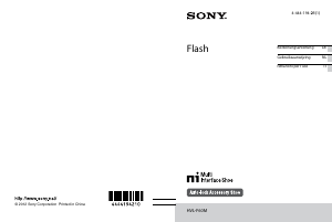 Handleiding Sony HVL-F60M Flitser