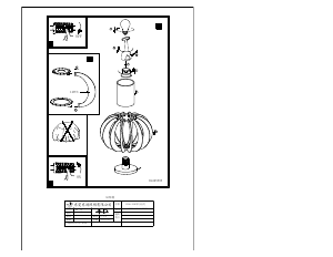 Bruksanvisning Eglo 95603 Lampa