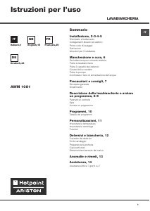 Bedienungsanleitung Hotpoint-Ariston AWM 1081 EU Waschmaschine