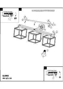 Bruksanvisning Eglo 99856 Lampa