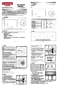 说明书 阿里斯顿 TC M 60S 2.5SP 热水器