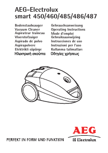 Mode d’emploi AEG-Electrolux Smart 485 Aspirateur