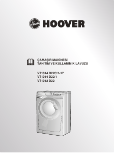 Kullanım kılavuzu Hoover VT 1014 D22 C Çamaşır makinesi