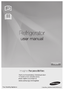 كتيب سامسونج RT561EBTS فريزر ثلاجة
