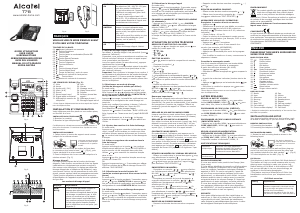 Manuale Alcatel T78 Telefono