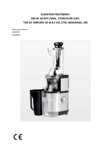 Manual Klarstein 10029377 Storcator