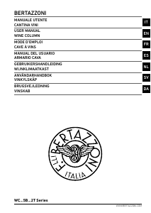 Handleiding Bertazzoni WC455BRP2T Wijnklimaatkast