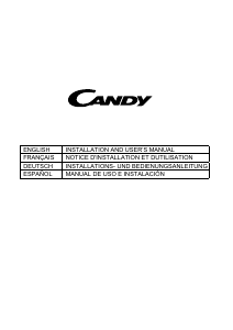 Mode d’emploi Candy CTS9CEXWIFI Hotte aspirante