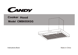 Manual de uso Candy CMB655XGG Campana extractora