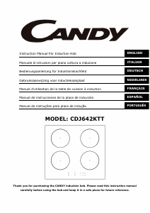 Manual Candy CDJ642KTT Hob