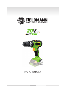 Használati útmutató Fieldmann FDUV 70105-0 Fúró-csavarozó