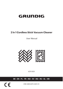 Manual Grundig VCP 9131 Aspirator
