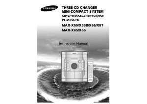Handleiding Samsung MAX-X65 Stereoset