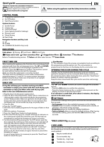 Manual Bauknecht B8 D94WB DE Washer-Dryer