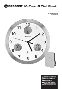 Manual de uso Bresser 8020210GYE000 MyTime iO Reloj