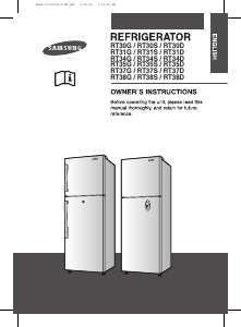 Handleiding Samsung RT37GKEB Koel-vries combinatie