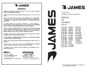 Manual de uso James JN 511 MSF Frigorífico combinado