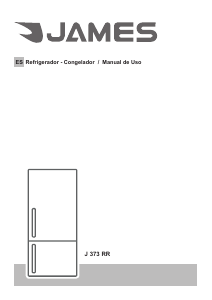 Manual de uso James J 373 RR Frigorífico combinado