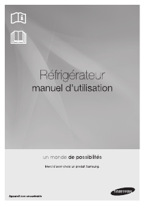 Mode d’emploi Samsung RT53H6305SL Réfrigérateur combiné