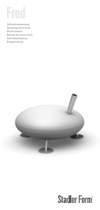 Mode d’emploi Stadler Form Fred Humidificateur