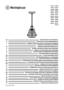 Руководство Westinghouse 6371340 Светильник