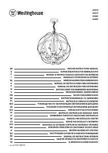 Mode d’emploi Westinghouse 6341840 Lampe