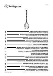 Bruksanvisning Westinghouse 6373740 Lampe