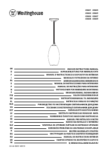 Bruksanvisning Westinghouse 6366740 Lampa